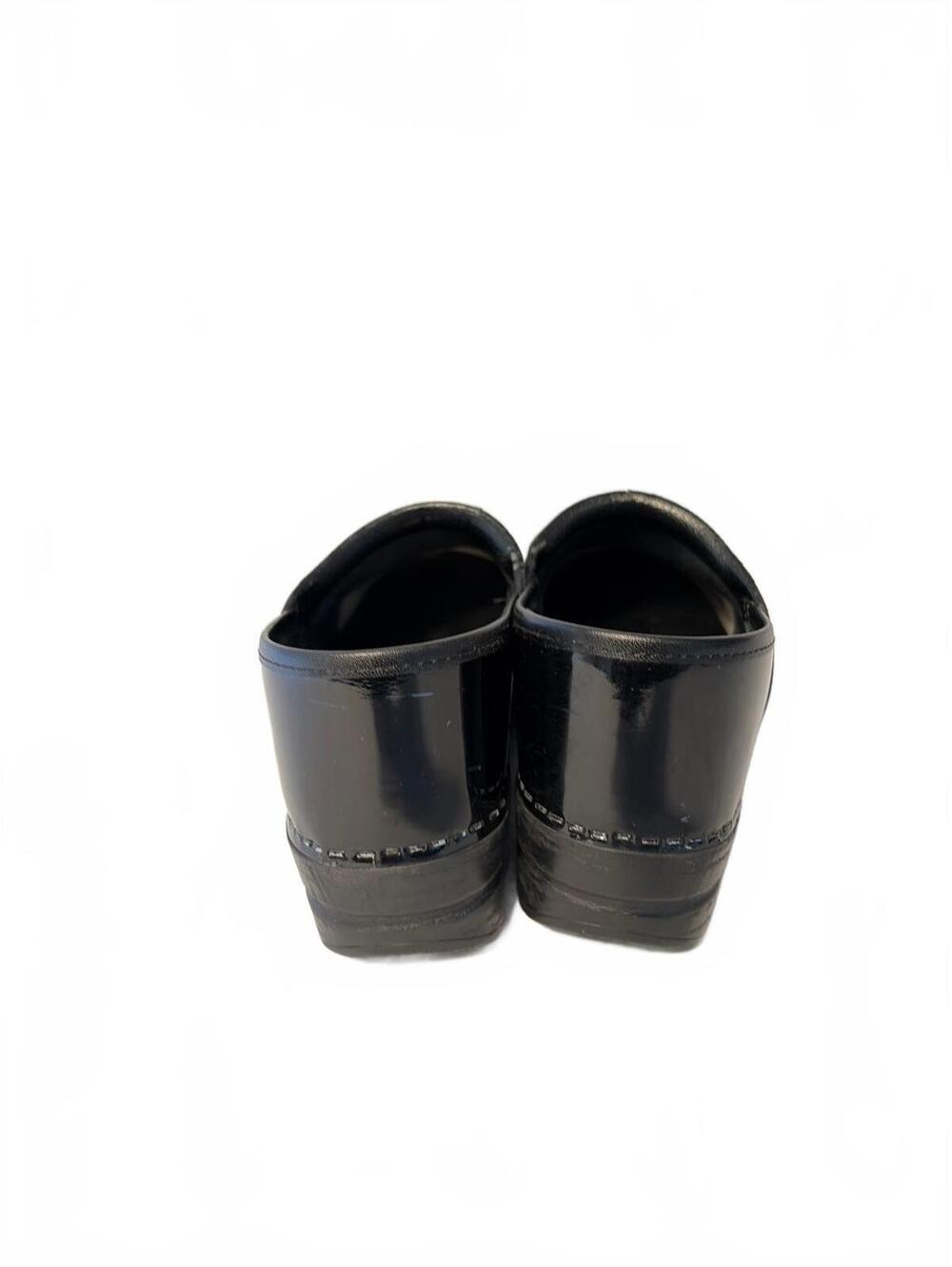 DANSKO Professional Black Patent Leather Clogs Size 41 10.5 11 - Picture 5 of 10